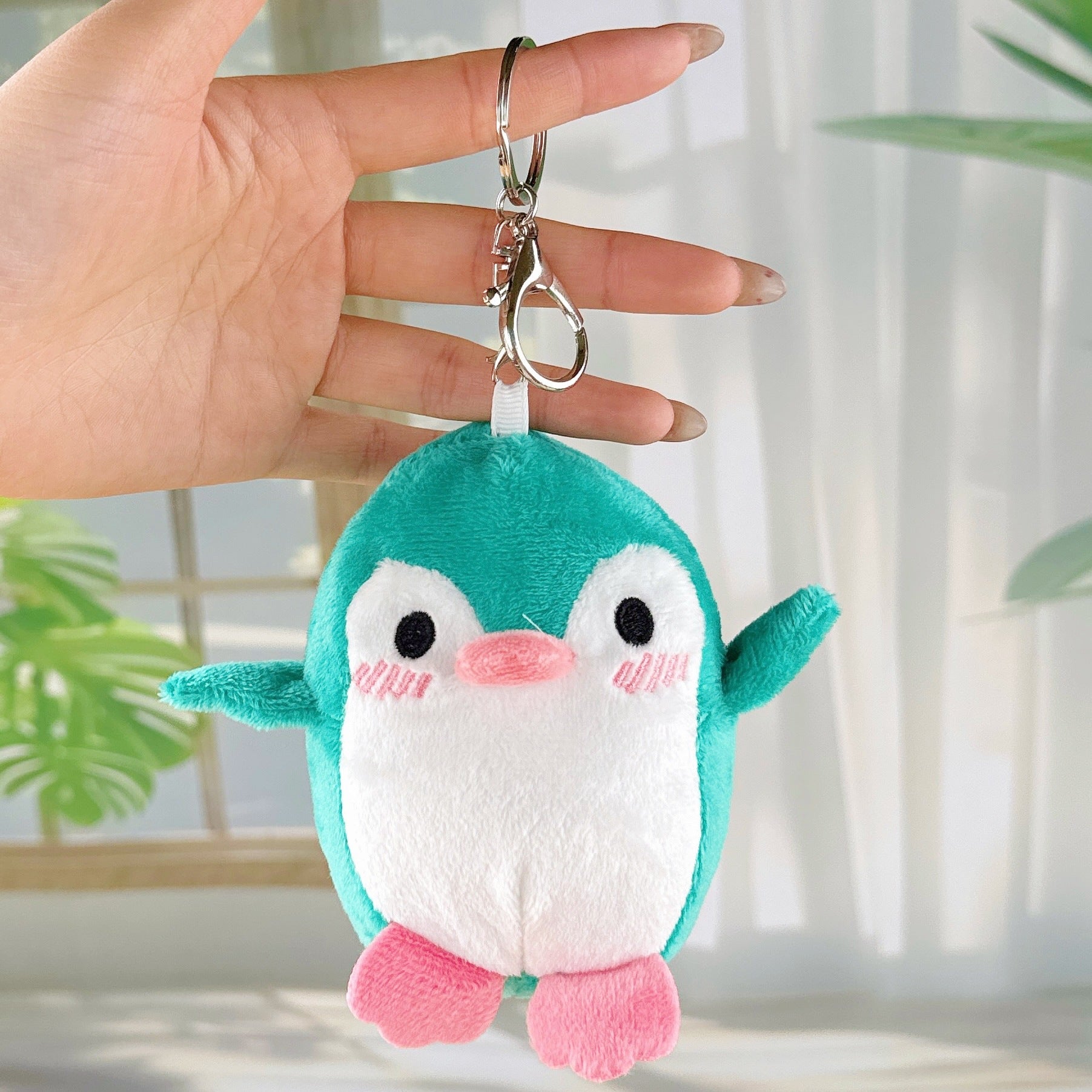 Wholesale  Cartoon Penguin Doll Pendant Cute Little Penguin Plush Toy Keychain Pendant Bag Hanging Ornament Grasp Gifts